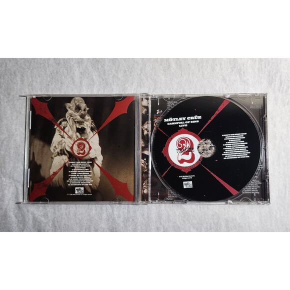 Motley Crue Carnival Of Sins Vol. 2 Tested Cd (Motley Records, 2006) Pre-owned - Picture 3 of 4